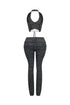 Riptide Ribbed Knit Halter Top & Pants SET